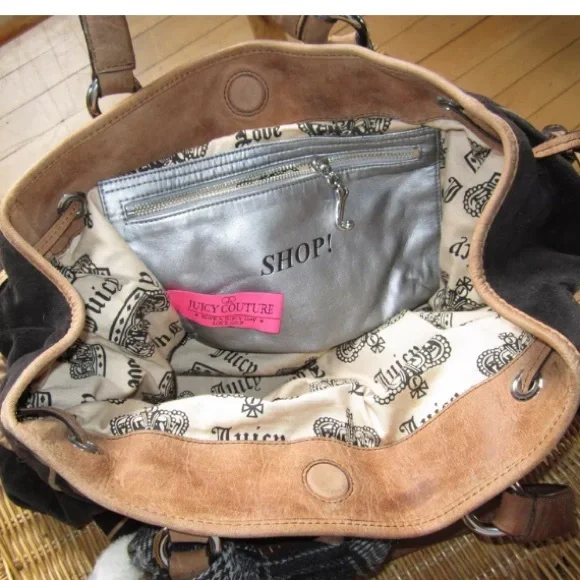 RARE JUICY COUTURE VINTAGE LARGE DAYDREAMER BAG - Picture 2 of 8